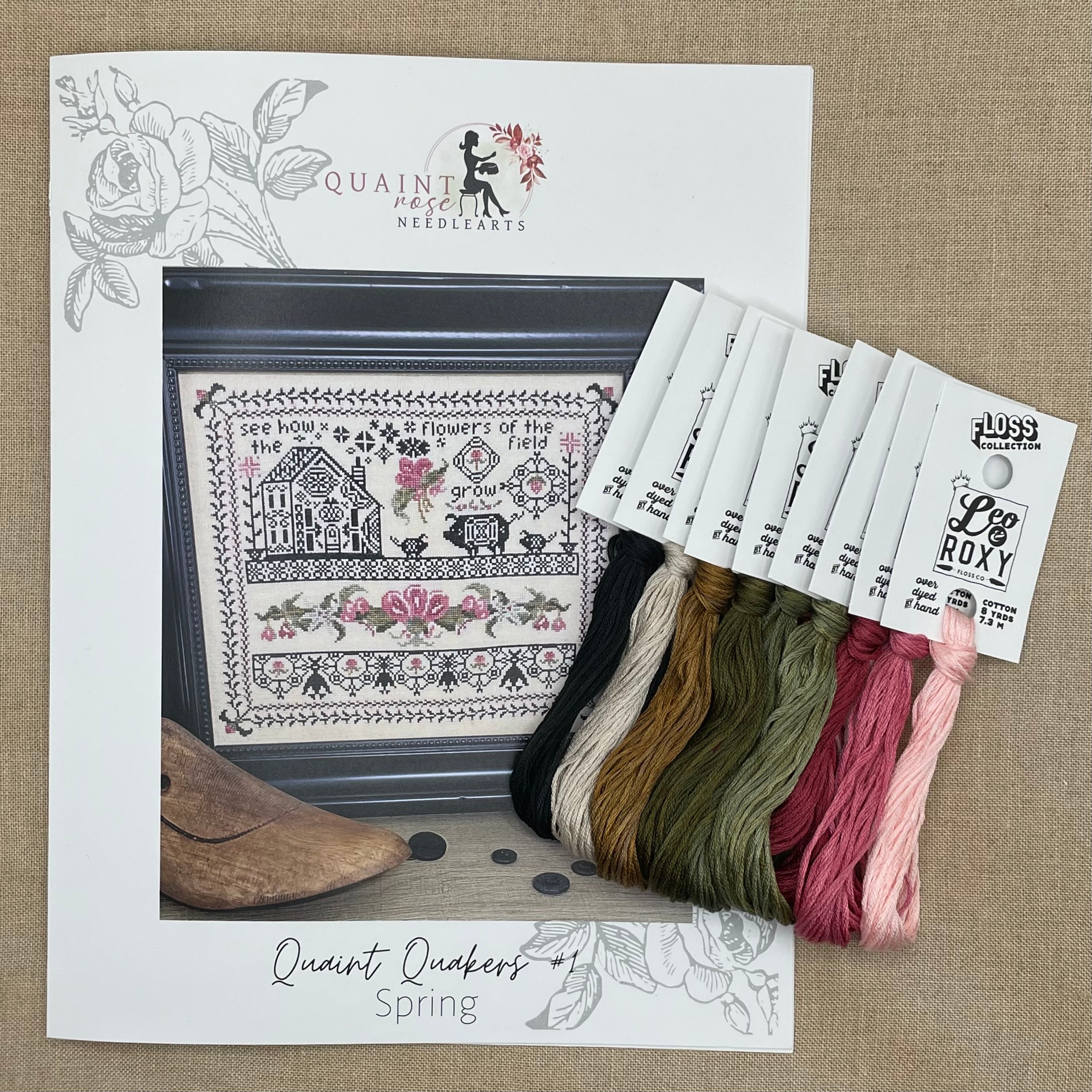 Quaint Rose Needleart ~ Quaint Quakers #1 Spring Pattern – Hobby House  Needleworks