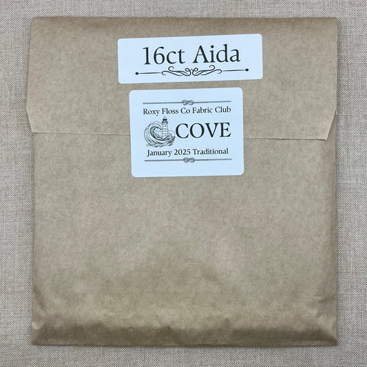 Roxy Floss Co Aida & Linen - Cove - Traditional