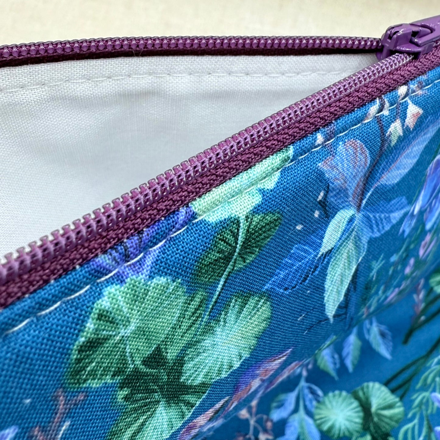 Midnight Forage - Project Bag with Coordinating Notions Pouch