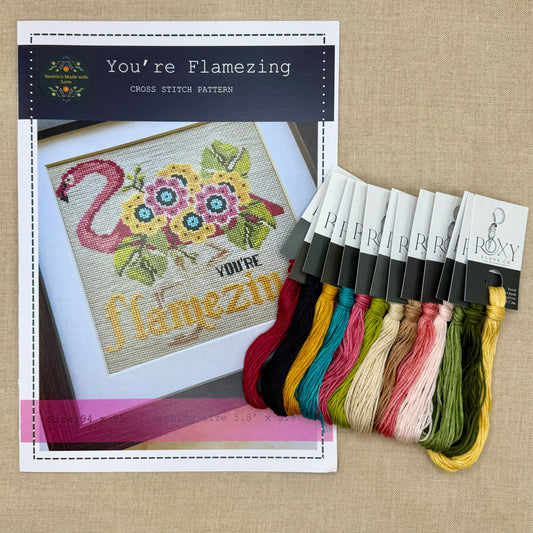 Yasmin's Made with Love - You're Flamezing - Chart and/or Roxy Floss Pack