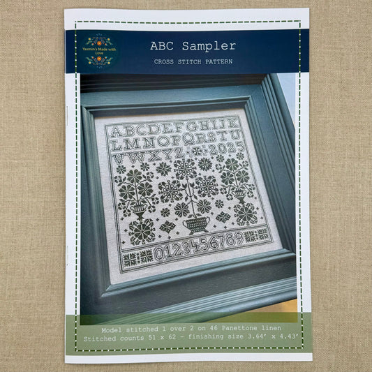 Yasmin's Made with Love - ABC Sampler - Booklet Chart