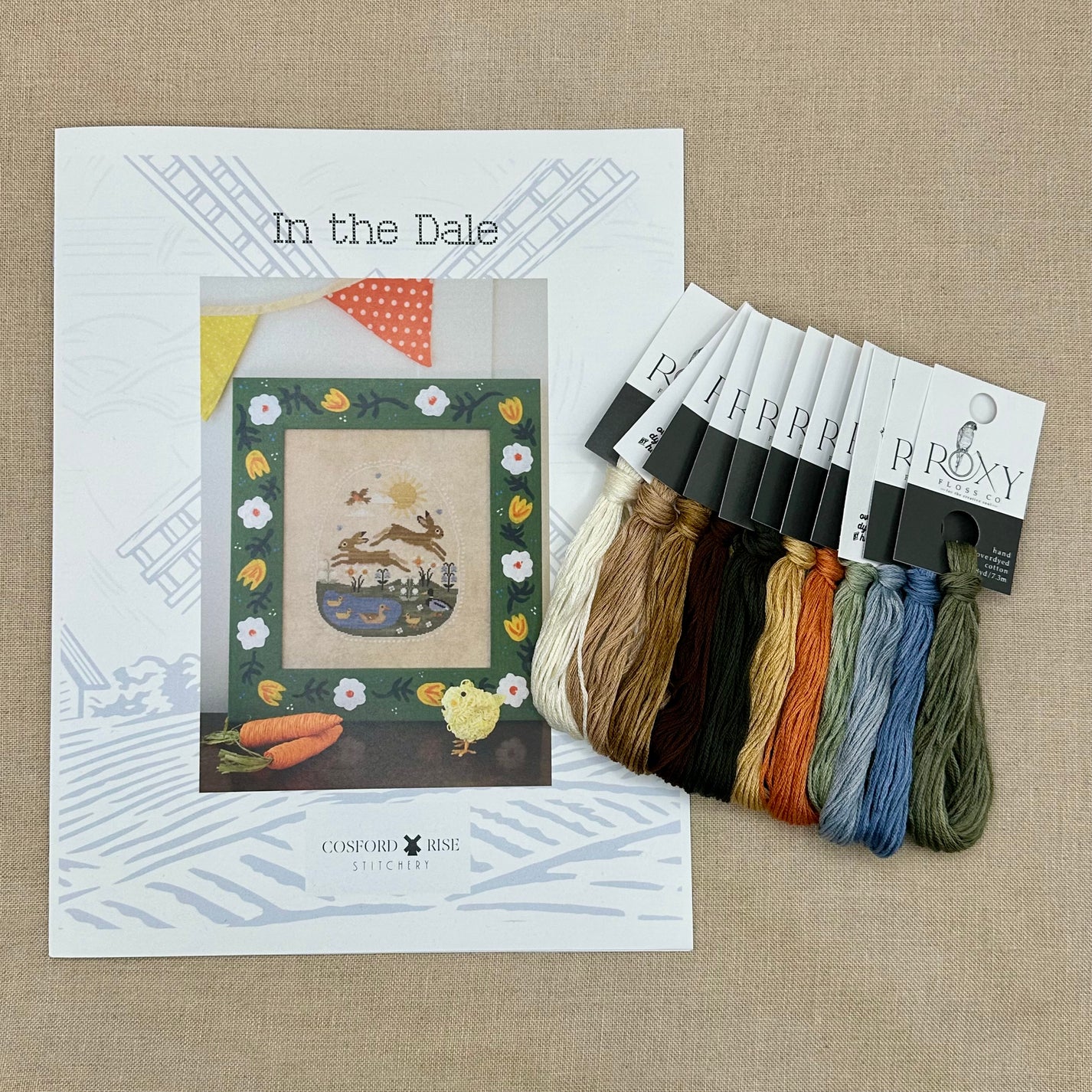 Cosford Rise Stitchery - In the Dale - Booklet Chart and/or Roxy Floss ...