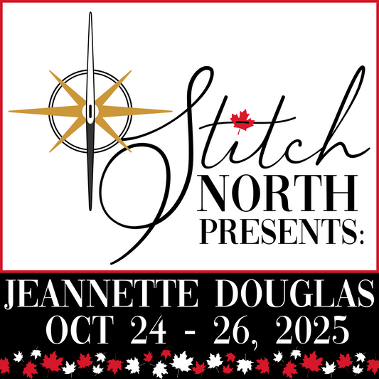 StitchNorth Cross Stitch Retreat Presents Jeannette Douglas: Oct 24 - 26, 2025